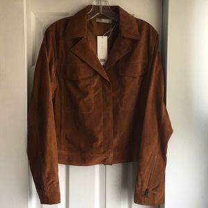 NWT Vince Suede Jacket